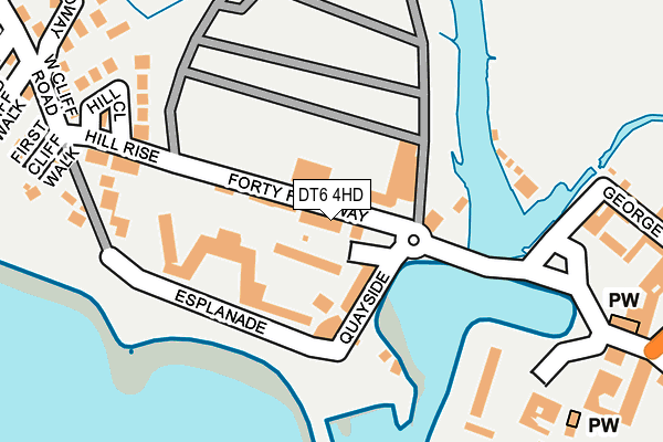 DT6 4HD map - OS OpenMap – Local (Ordnance Survey)
