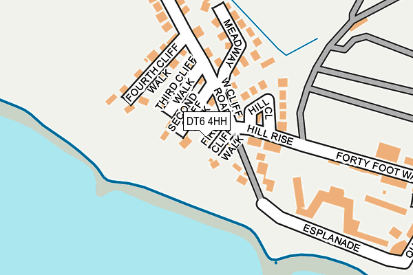 DT6 4HH map - OS OpenMap – Local (Ordnance Survey)