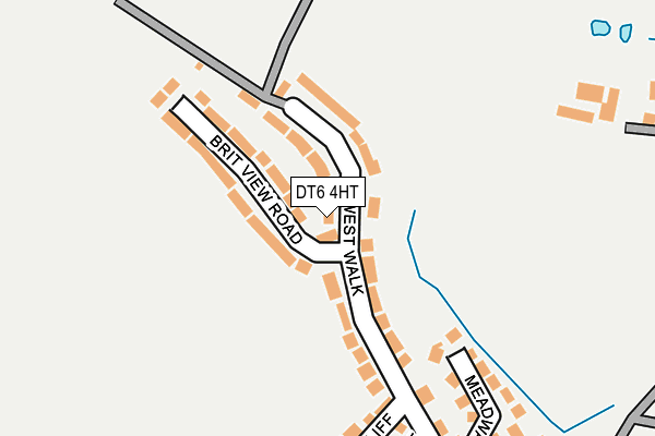 DT6 4HT map - OS OpenMap – Local (Ordnance Survey)