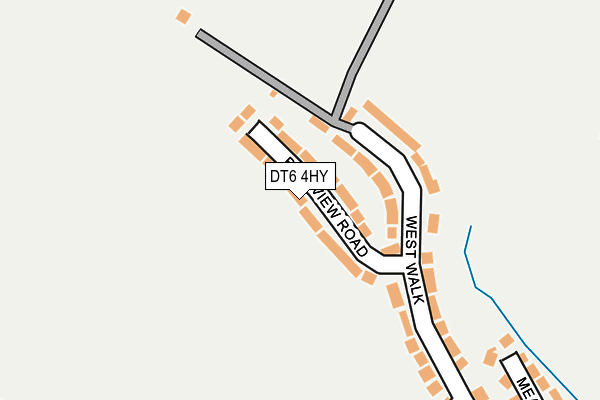DT6 4HY map - OS OpenMap – Local (Ordnance Survey)