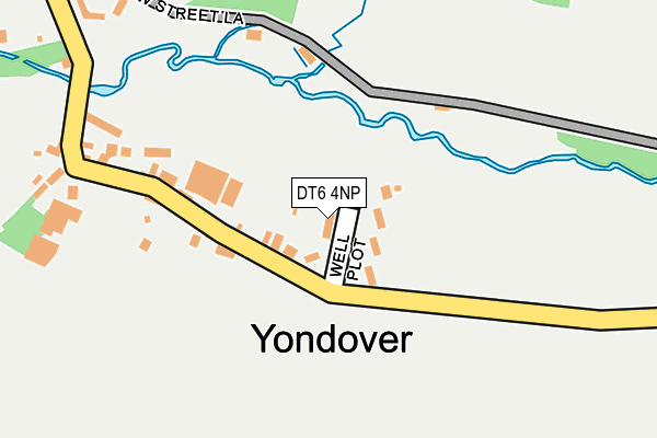 DT6 4NP map - OS OpenMap – Local (Ordnance Survey)