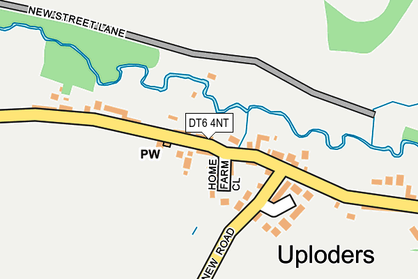 DT6 4NT map - OS OpenMap – Local (Ordnance Survey)