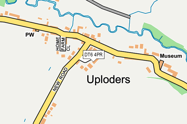 DT6 4PR map - OS OpenMap – Local (Ordnance Survey)