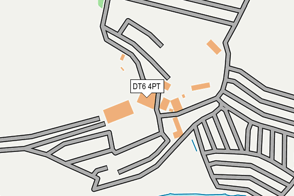 DT6 4PT map - OS OpenMap – Local (Ordnance Survey)