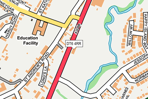 DT6 4RR map - OS OpenMap – Local (Ordnance Survey)