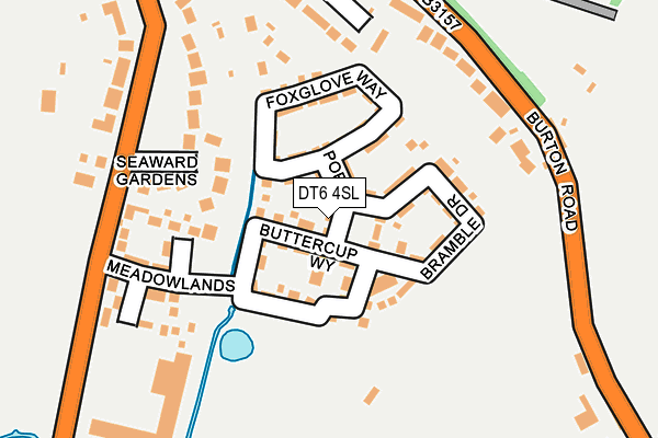 DT6 4SL map - OS OpenMap – Local (Ordnance Survey)