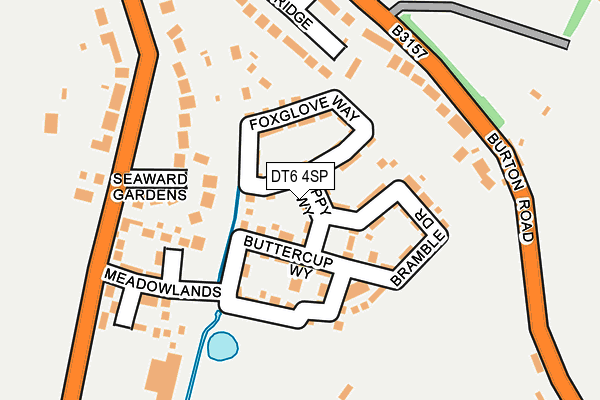 DT6 4SP map - OS OpenMap – Local (Ordnance Survey)