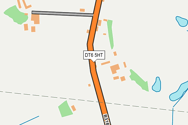 DT6 5HT map - OS OpenMap – Local (Ordnance Survey)