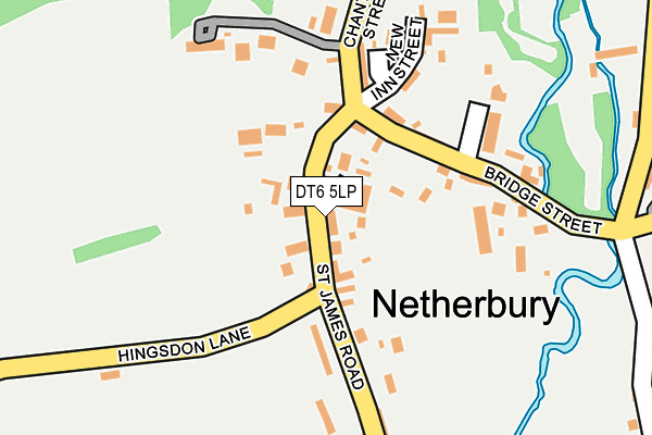 DT6 5LP map - OS OpenMap – Local (Ordnance Survey)