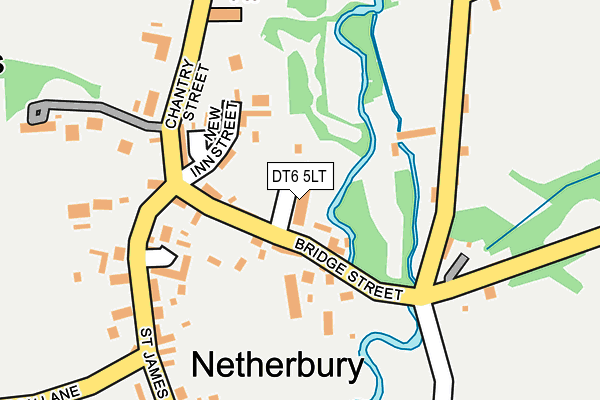 DT6 5LT map - OS OpenMap – Local (Ordnance Survey)