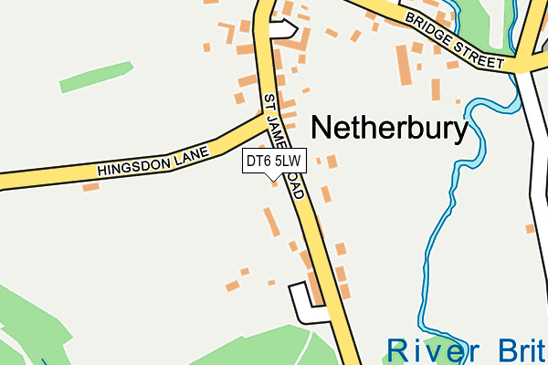 DT6 5LW map - OS OpenMap – Local (Ordnance Survey)