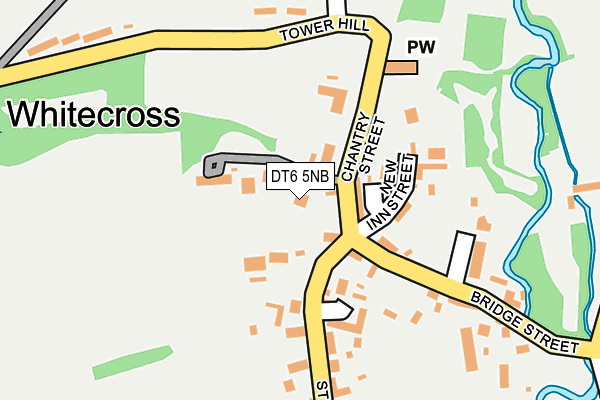 DT6 5NB map - OS OpenMap – Local (Ordnance Survey)