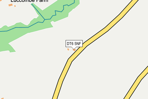 DT6 5NF map - OS OpenMap – Local (Ordnance Survey)