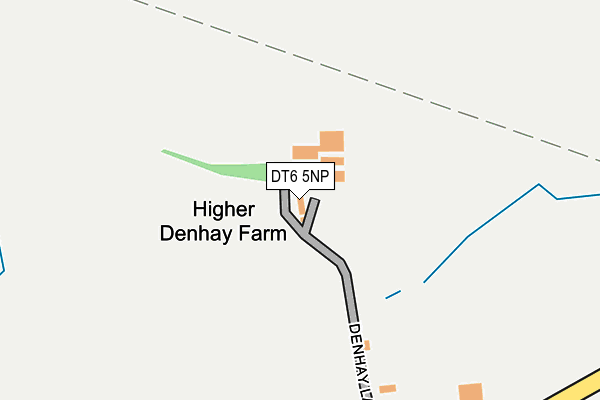 DT6 5NP map - OS OpenMap – Local (Ordnance Survey)