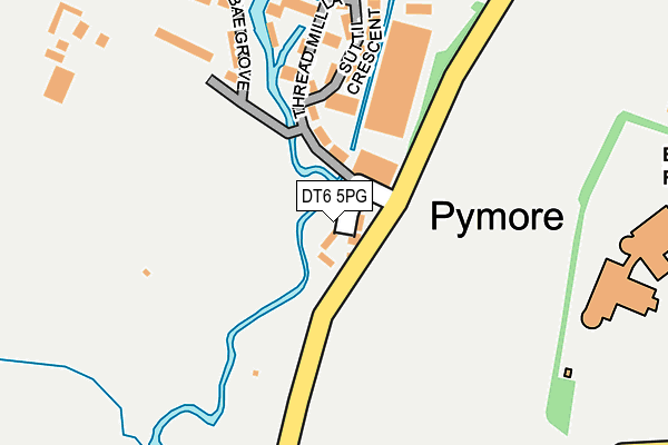 DT6 5PG map - OS OpenMap – Local (Ordnance Survey)