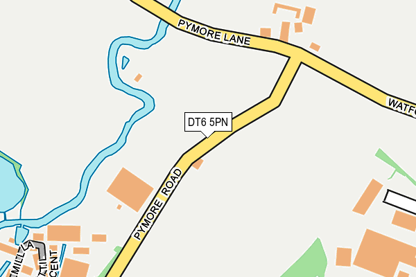 DT6 5PN map - OS OpenMap – Local (Ordnance Survey)