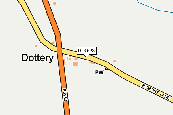 DT6 5PS map - OS OpenMap – Local (Ordnance Survey)