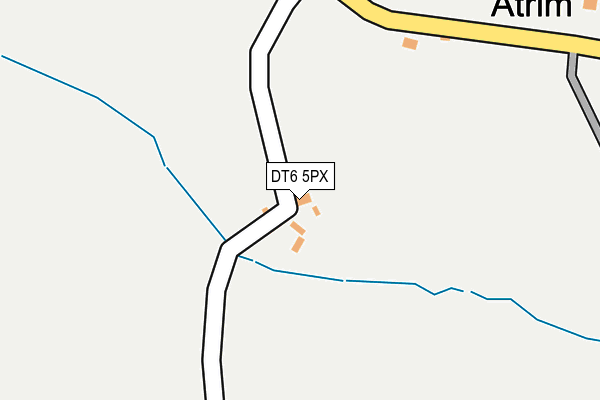 DT6 5PX map - OS OpenMap – Local (Ordnance Survey)