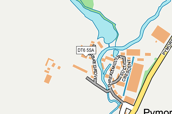DT6 5SA map - OS OpenMap – Local (Ordnance Survey)