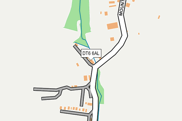 DT6 6AL map - OS OpenMap – Local (Ordnance Survey)