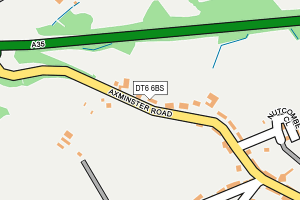 DT6 6BS map - OS OpenMap – Local (Ordnance Survey)