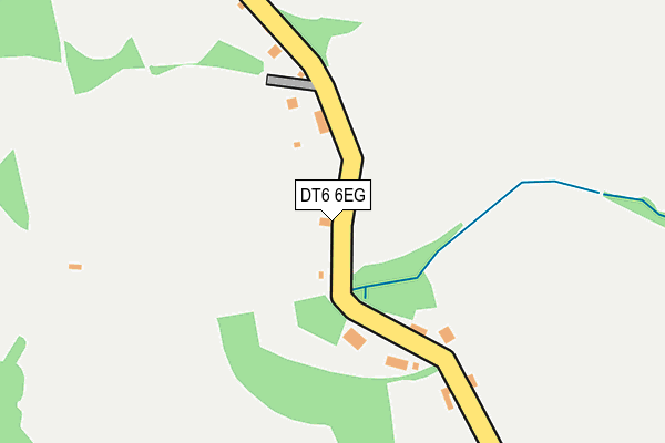 DT6 6EG map - OS OpenMap – Local (Ordnance Survey)