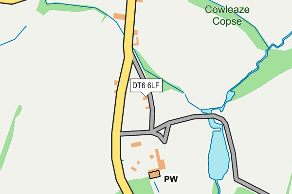 DT6 6LF map - OS OpenMap – Local (Ordnance Survey)