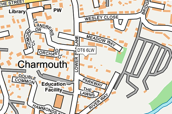 DT6 6LW map - OS OpenMap – Local (Ordnance Survey)