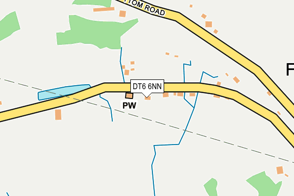DT6 6NN map - OS OpenMap – Local (Ordnance Survey)