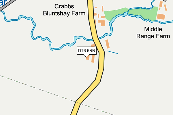 DT6 6RN map - OS OpenMap – Local (Ordnance Survey)