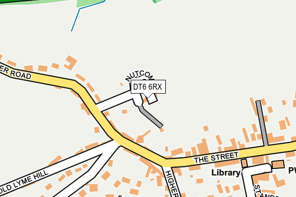 DT6 6RX map - OS OpenMap – Local (Ordnance Survey)