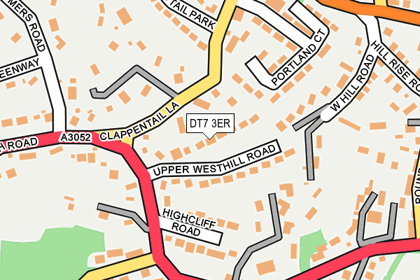 DT7 3ER map - OS OpenMap – Local (Ordnance Survey)