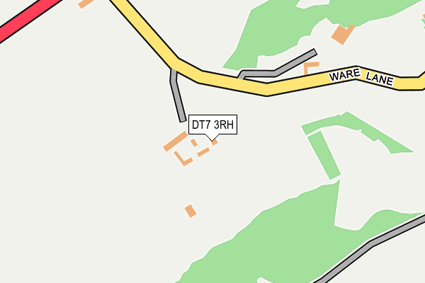 DT7 3RH map - OS OpenMap – Local (Ordnance Survey)