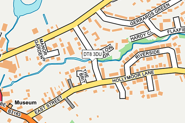 DT8 3DU map - OS OpenMap – Local (Ordnance Survey)