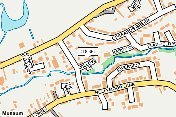 DT8 3EU map - OS OpenMap – Local (Ordnance Survey)
