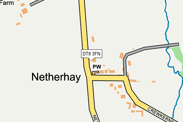 DT8 3FN map - OS OpenMap – Local (Ordnance Survey)