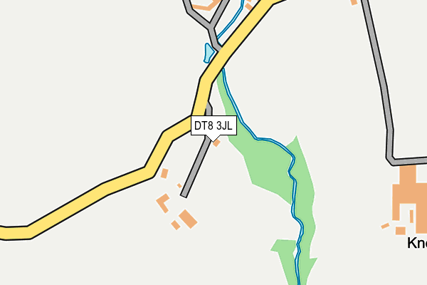 DT8 3JL map - OS OpenMap – Local (Ordnance Survey)