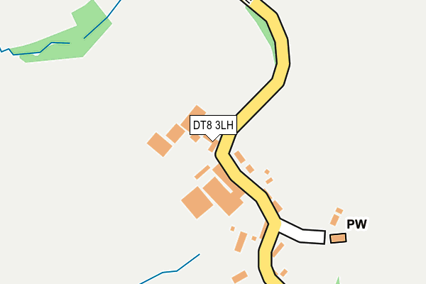 DT8 3LH map - OS OpenMap – Local (Ordnance Survey)