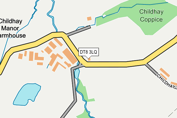 DT8 3LQ map - OS OpenMap – Local (Ordnance Survey)