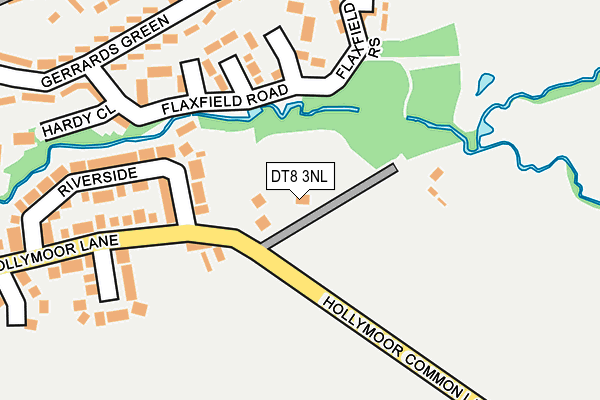 DT8 3NL map - OS OpenMap – Local (Ordnance Survey)