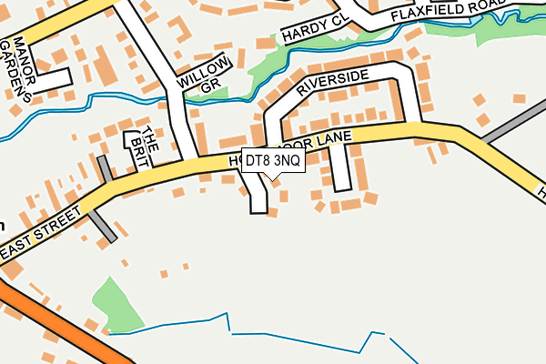 DT8 3NQ map - OS OpenMap – Local (Ordnance Survey)