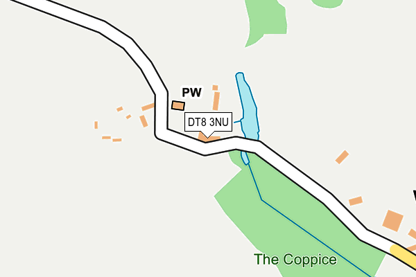 DT8 3NU map - OS OpenMap – Local (Ordnance Survey)
