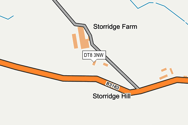 DT8 3NW map - OS OpenMap – Local (Ordnance Survey)