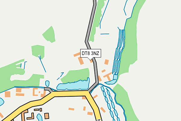 DT8 3NZ map - OS OpenMap – Local (Ordnance Survey)
