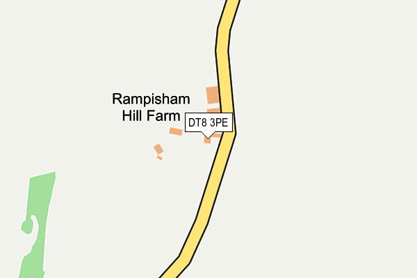 DT8 3PE map - OS OpenMap – Local (Ordnance Survey)