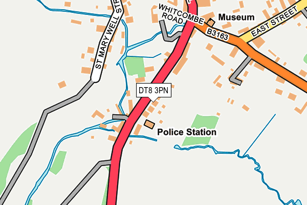 DT8 3PN map - OS OpenMap – Local (Ordnance Survey)