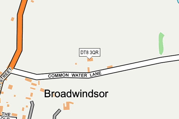 DT8 3QR map - OS OpenMap – Local (Ordnance Survey)