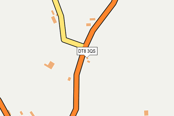 DT8 3QS map - OS OpenMap – Local (Ordnance Survey)