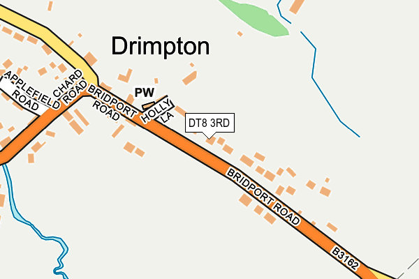 DT8 3RD map - OS OpenMap – Local (Ordnance Survey)
