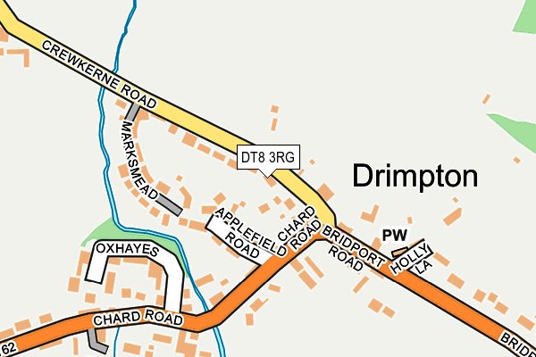 DT8 3RG map - OS OpenMap – Local (Ordnance Survey)